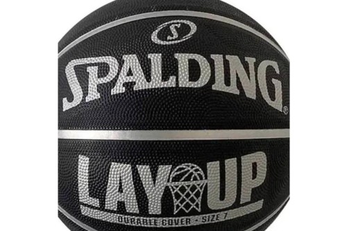 Spalding Lay Up Rubber Outdoor Size 7 Μπάλα Μπάσκετ (84-748Z1)
