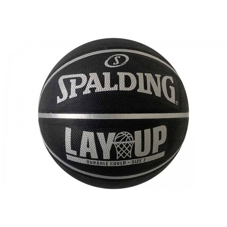 Spalding Lay Up Rubber Outdoor Size 7 Μπάλα Μπάσκετ 
