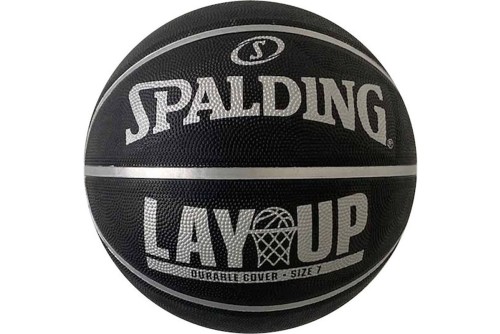 Spalding Lay Up Rubber Outdoor Size 7 Μπάλα Μπάσκετ (84-748Z1)