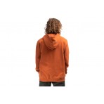 Fjallraven Ανδρικό Φούτερ Με Κουκούλα Πορτοκαλί