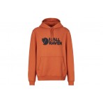 Fjallraven Ανδρικό Φούτερ Με Κουκούλα Πορτοκαλί