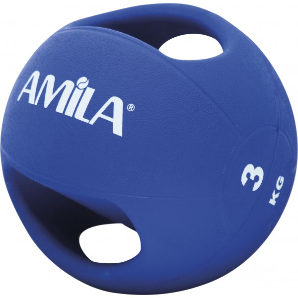 Amila Dual Handle Medicine Ball 3Kg (84676)