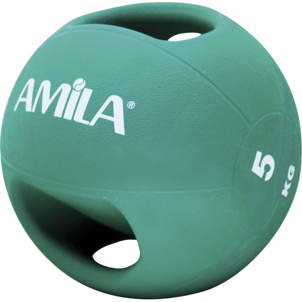 Amila Dual Handle Medicine Ball 5Kg (84678)