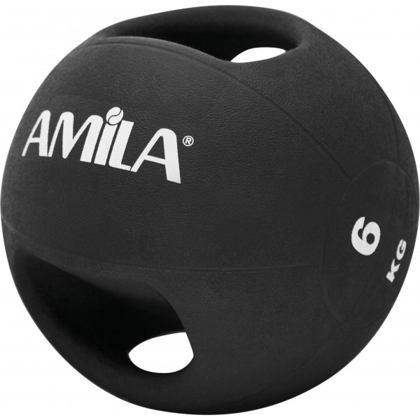 Amila Dual Handle Medicine Ball 6Kg (84679)