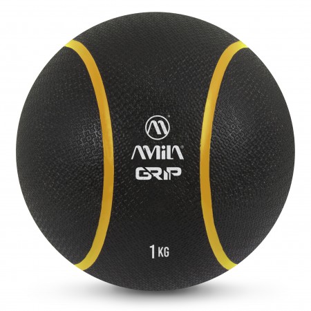 Amila Μπάλα Medicine Ball Amila Grip 1Kg 