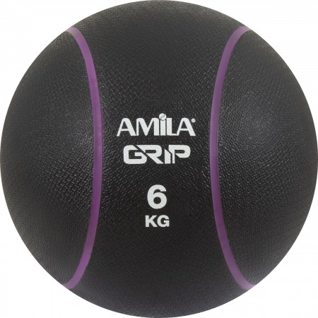 Amila Μπάλα Medicine Ball Amila Grip 6Kg 