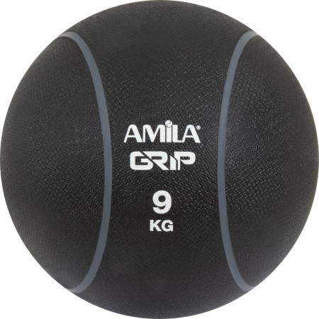 Amila Μπάλα Medicine Ball Amila Grip 9Kg 