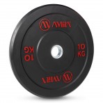 Amila Δίσκος Amila Black R Bumper Slim 50Mm 10Kg (84832)
