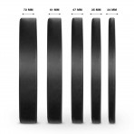 Amila Δίσκος Amila Black R Bumper Slim 50Mm 15Kg (84833)