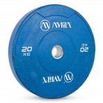 Amila Δίσκος Color Bumper Plate Slim 50 Mm 20 Kg ? Μπλε (84849)