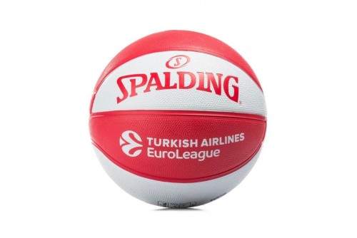 Spalding Euroleague 2025 Olympiacos Size 7 Μπάλα Μπάσκετ (85-302Z)