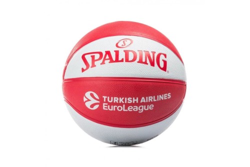 Spalding Euroleague 2025 Olympiacos Size 7 Μπάλα Μπάσκετ (85-302Z)