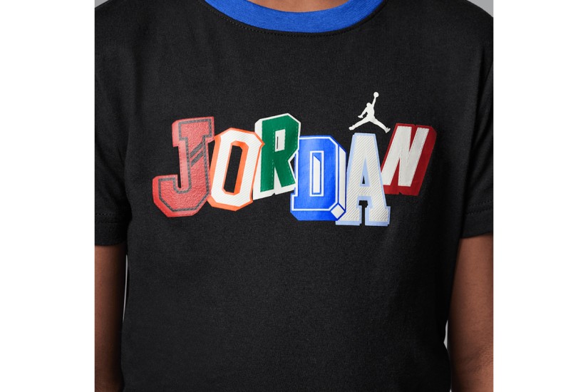Jordan Court Of Legends Παιδικό Σετ Κοντομάνικη Μπλούζα - Σορτς