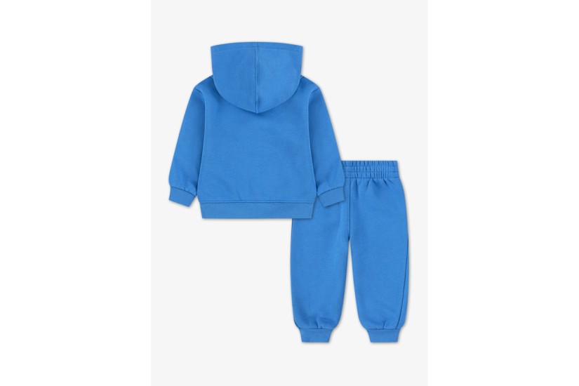 Jordan Brooklyn Fleece Παιδικό Σετ Φούτερ με Κουκούλα - Παντελόνι Φόρμας Ρουά