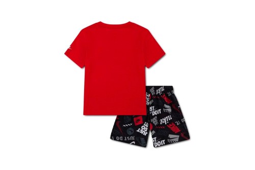 Nike Sportswear Allover Print Σετ T-Shirt Με Σορτς (86N945 023)