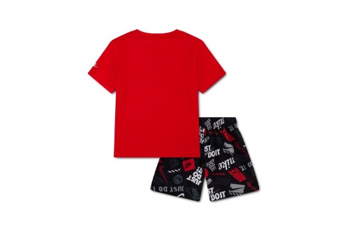 Nike Sportswear Allover Print Σετ T-Shirt Με Σορτς (86N945 023)