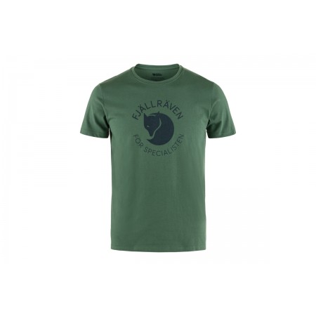 Fjallraven Fox Ανδρικό Κοντομάνικο T-Shirt Πράσινο