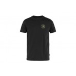 Fjallraven Ανδρικό Κοντομάνικο T-Shirt Μαύρο