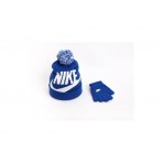 Nike 2-Piece Set Σκουφάκι Χειμερινό Με Γάντια (8A2695 U89)