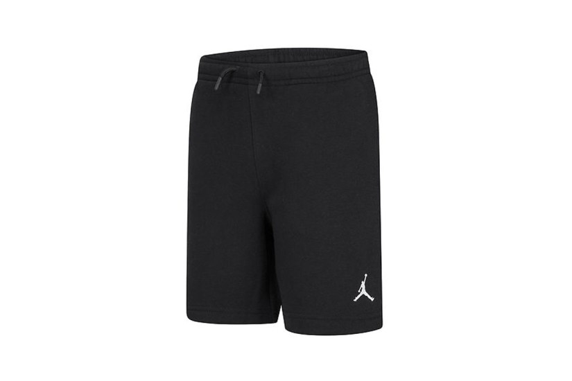 Jordan Brooklyn Fleece Παιδικό Αθλητικό Σορτς Μαύρο