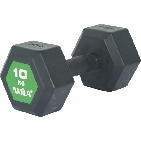 Amila Aλτήρας Εξάγωνος Original Rubber H - 10,0Kg 