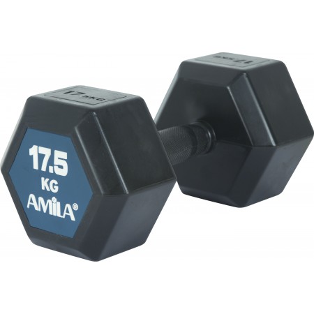 Amila Aλτήρας Εξάγωνος Original Rubber H - 17,5Kg 