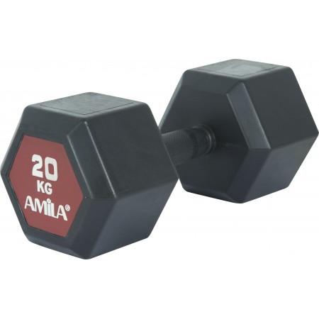 Amila Aλτήρας Εξάγωνος Original Rubber H - 20,0Kg 