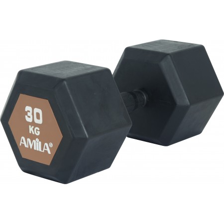 Amila Aλτήρας Εξάγωνος Original Rubber H - 30,0Kg 