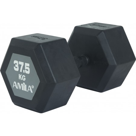 Amila Aλτήρας Εξάγωνος Original Rubber H - 37,5Kg 