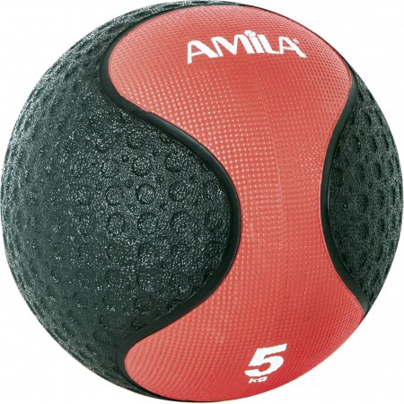 Amila Μπαλα Medicine Ball Rubber 5Kg 
