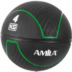 Amila Μπάλα Amila Medicine Ball Hq Rubber 4Kg (90708)