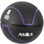 Amila Μπάλα Amila Medicine Ball Hq Rubber 8Kg (90710)