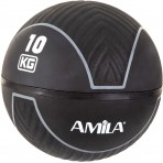 Amila Μπάλα Amila Medicine Ball Hq Rubber 10Kg (90711)