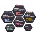 Amila Δίσκος Βαρίδιο Soft Grip 8Kg (90754)