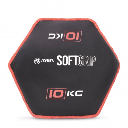 Amila Δίσκος Βαρίδιο Soft Grip 10Kg 