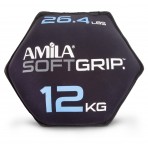 Amila Δίσκος Βαρίδιο Soft Grip 12Kg (90756)