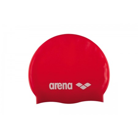Arena Classic Silicone Unisex Σκουφάκι Κολύμβησης Κόκκινο