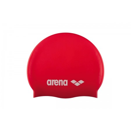 Arena Classic Silicone Παιδικό Σκουφάκι Κολύμβησης Κόκκινο
