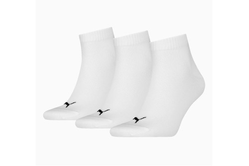 Puma Quarter Plain Κάλτσες Κοντές 3 Ζευγάρια (938589 09)