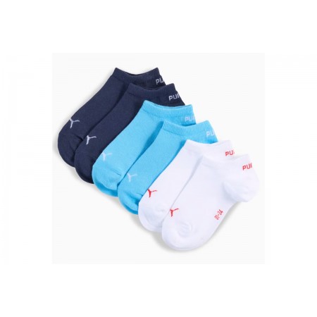 Puma Sneaker Soft Cotton Κάλτσες Κοντές 3 Ζευγάρια 
