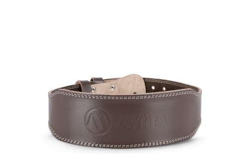Amila Ζώνη ’Ρσης Βαρών Amila Δερμάτινη Καφέ A Quality L (94903)