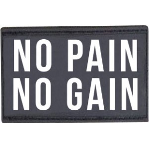 Amila Patch No Pain No Gain (95343)