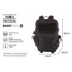 Amila Tactical 2.0 Σακίδιο Πλάτης 45L Μαύρο