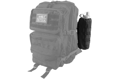 Amila Θήκη Μπουκαλιού Μαύρη Amila Tactical (95351)