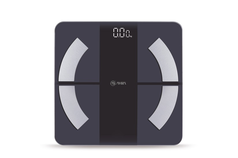 Amila Ζυγαριά Smart Fit Body 2 - Μαύρο (95360)