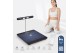 Amila Smart Fit Body 8 Ζυγαριά Μπλε Σκούρο, Μαύρη