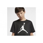 Jordan Dri-FIT Jumpman Logo Παιδικό Κοντομάνικο T-Shirt Μαύρο
