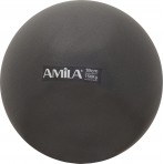 Amila Μπάλα Γυμναστικής Amila Pilates Ball 19Cm Μαύρη (95802)