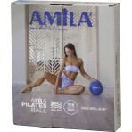 Amila Μπάλα Γυμναστικής Amila Pilates Ball 19Cm Μαύρη (95802)
