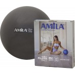 Amila Μπάλα Γυμναστικής Amila Pilates Ball 19Cm Μαύρη (95802)